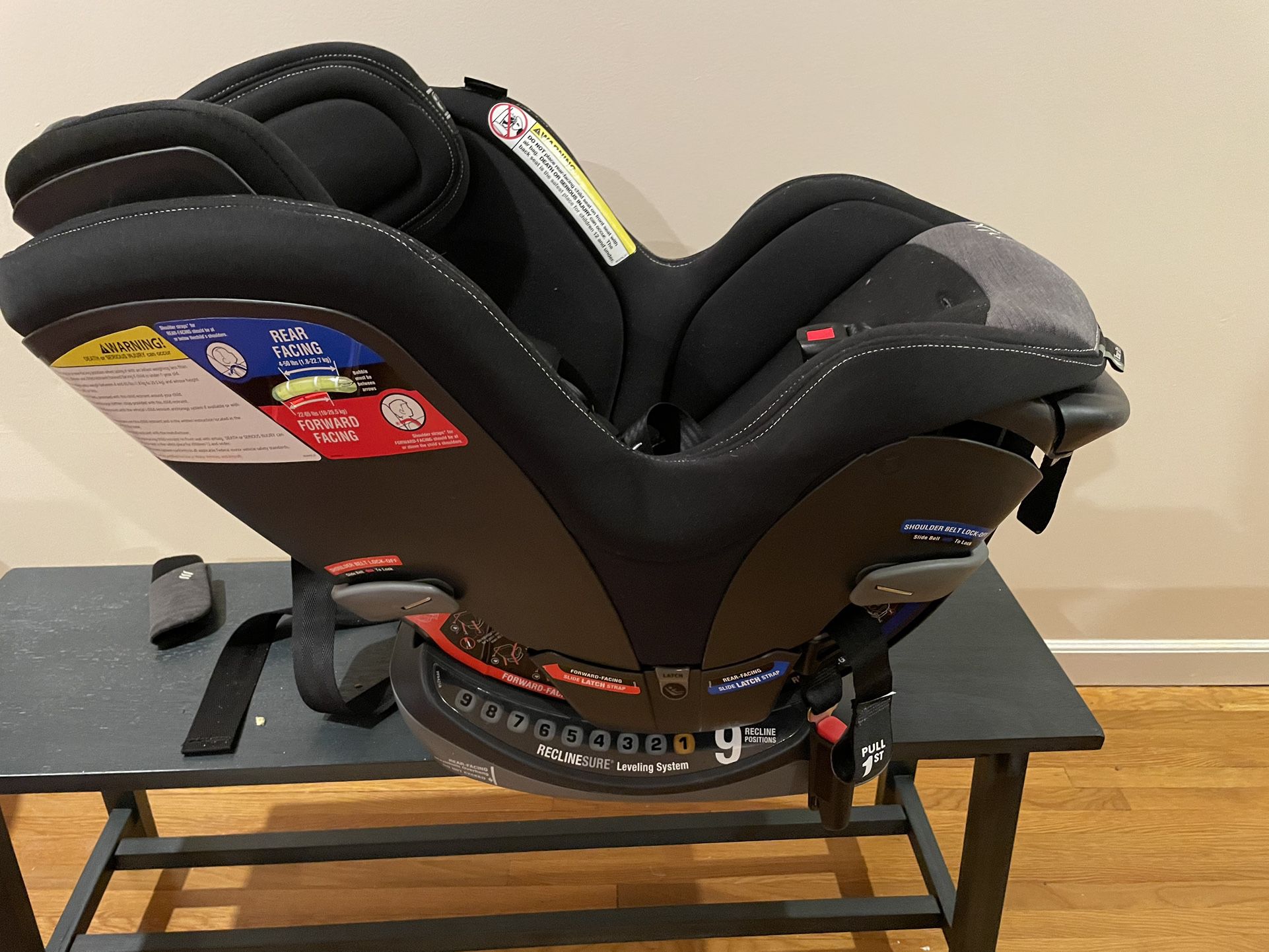 Chicco Nextfit Mac Cleartex Baby Car Seat - Chemical Free