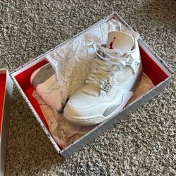 Retro Jordans 4 (Oreo) Mens 9 Authentic