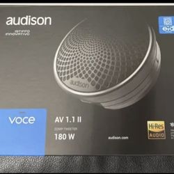 AUDISON AV1.1-II VOCE Hi-RES AUDIO 180W TETOLON SOFT DOME TWEETERS CAR AUDIO NEW