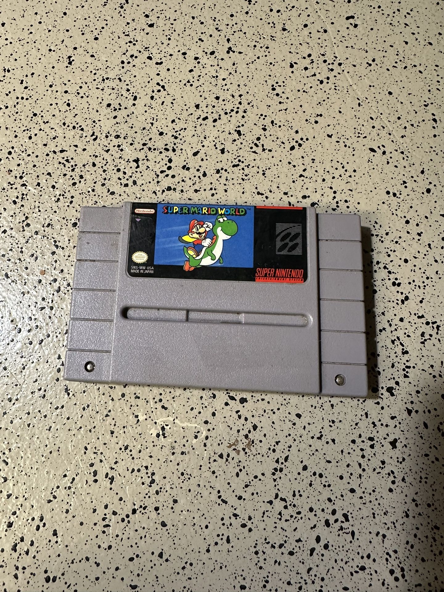 Super Nintendo Mario Game