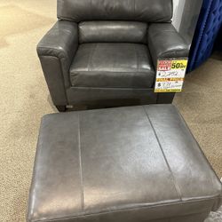 Chair And Ottoman 