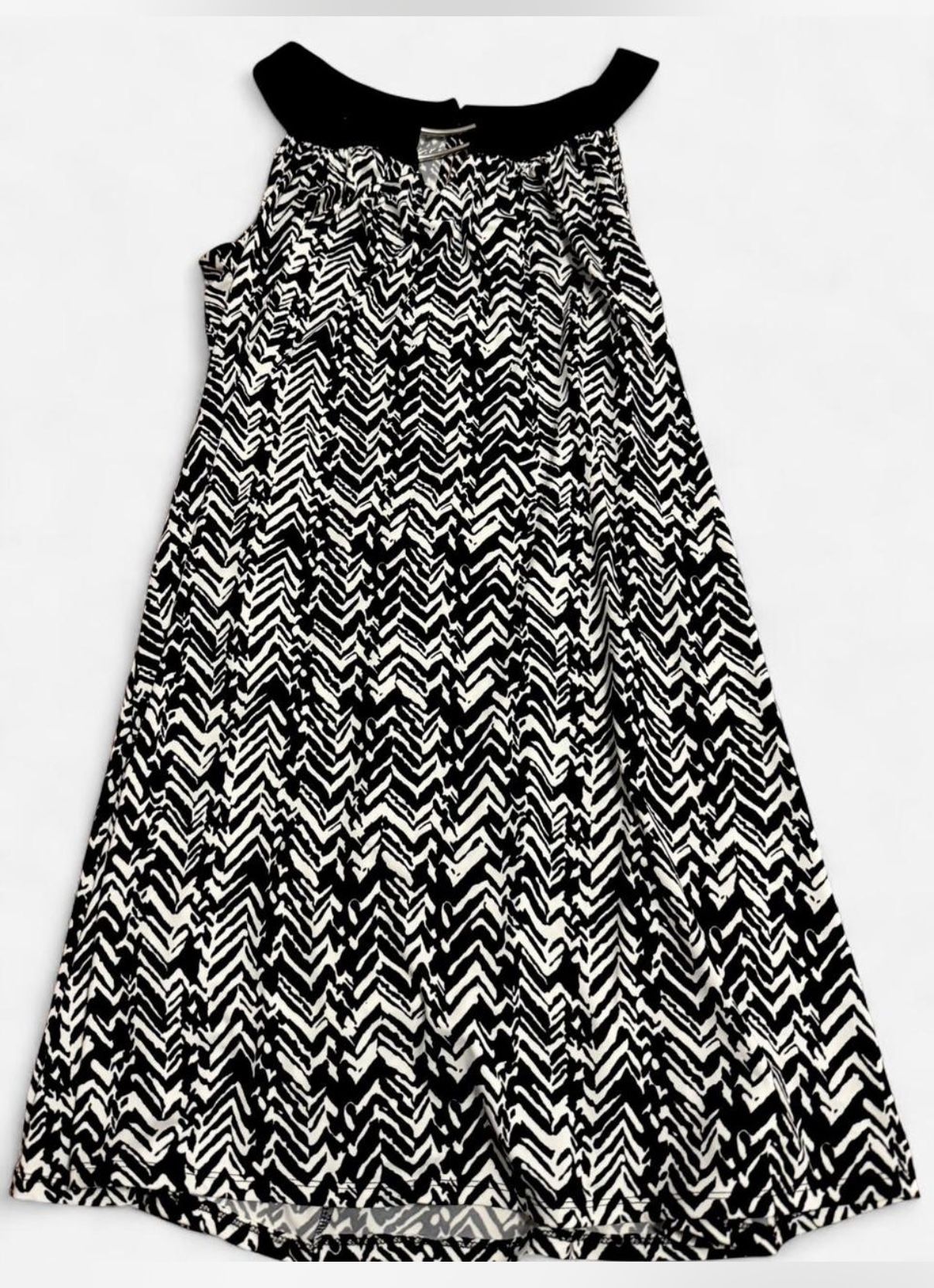 Black and White Dress