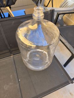 Large 5 gallon glass jug