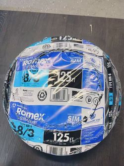 Romex 8/3 125ft