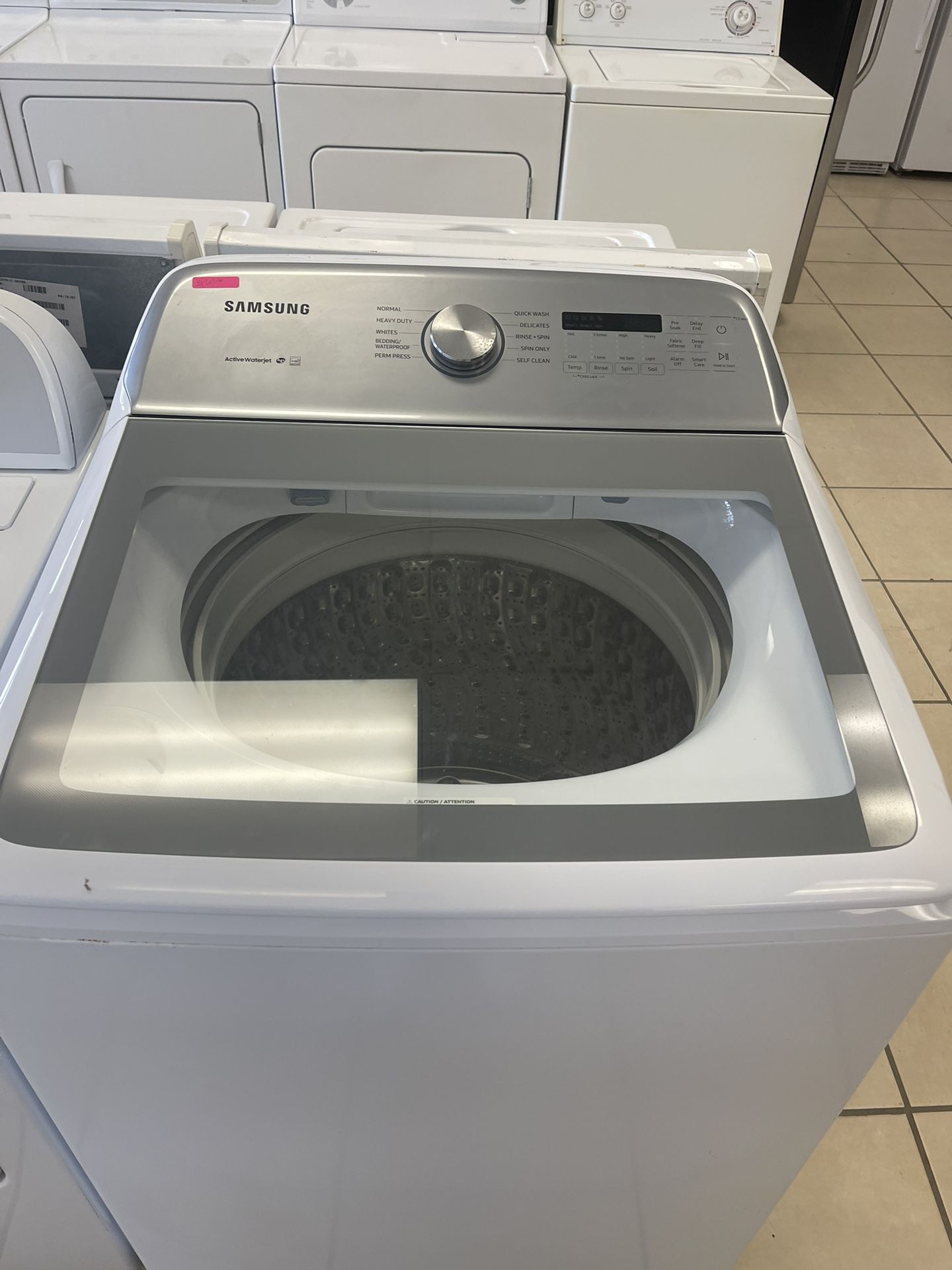 SAMSUNG TOP LOAD WASHER WHITE