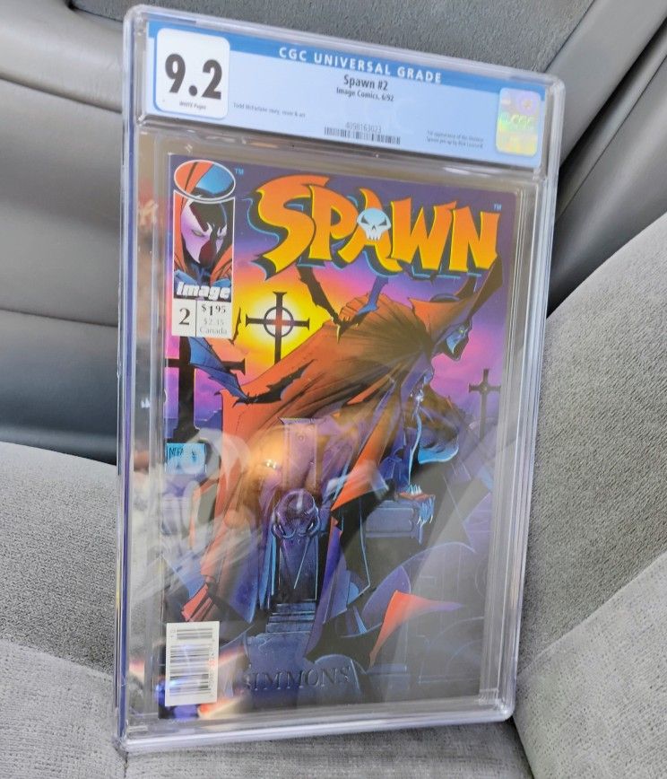 Spawn #2 Graded Slab 9.2