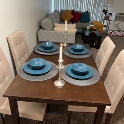 Dining Table Set For 4