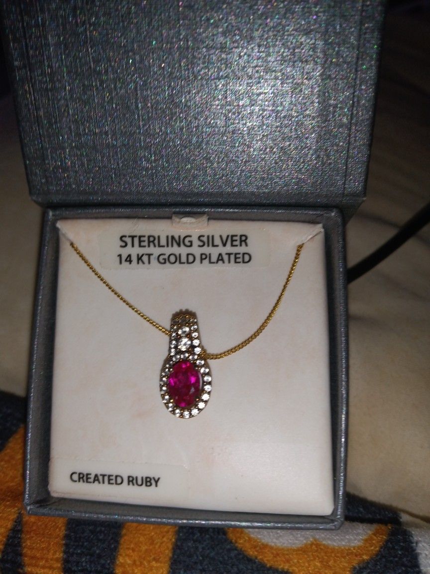 Beautiful Ruby Necklace