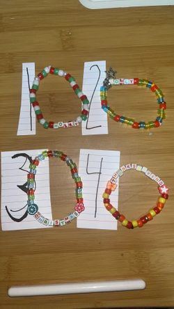 Holiday Singular Bracelets 