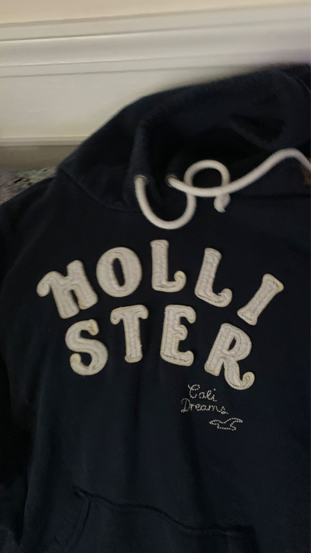 2 Hollister hoodies and a top