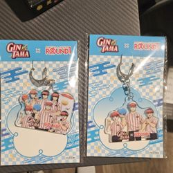 Round1 Gintama Promo Keychain