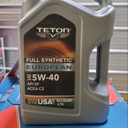 Special Price Motor Oil 5w40 Full Synthetic Europe Vehicle Case 3GAL 5QT 