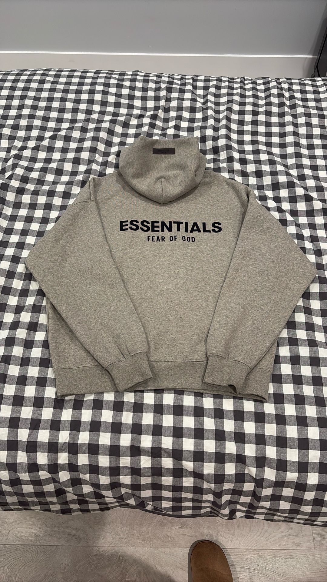 Dark Oat Essentials Fear Of God Hoodie