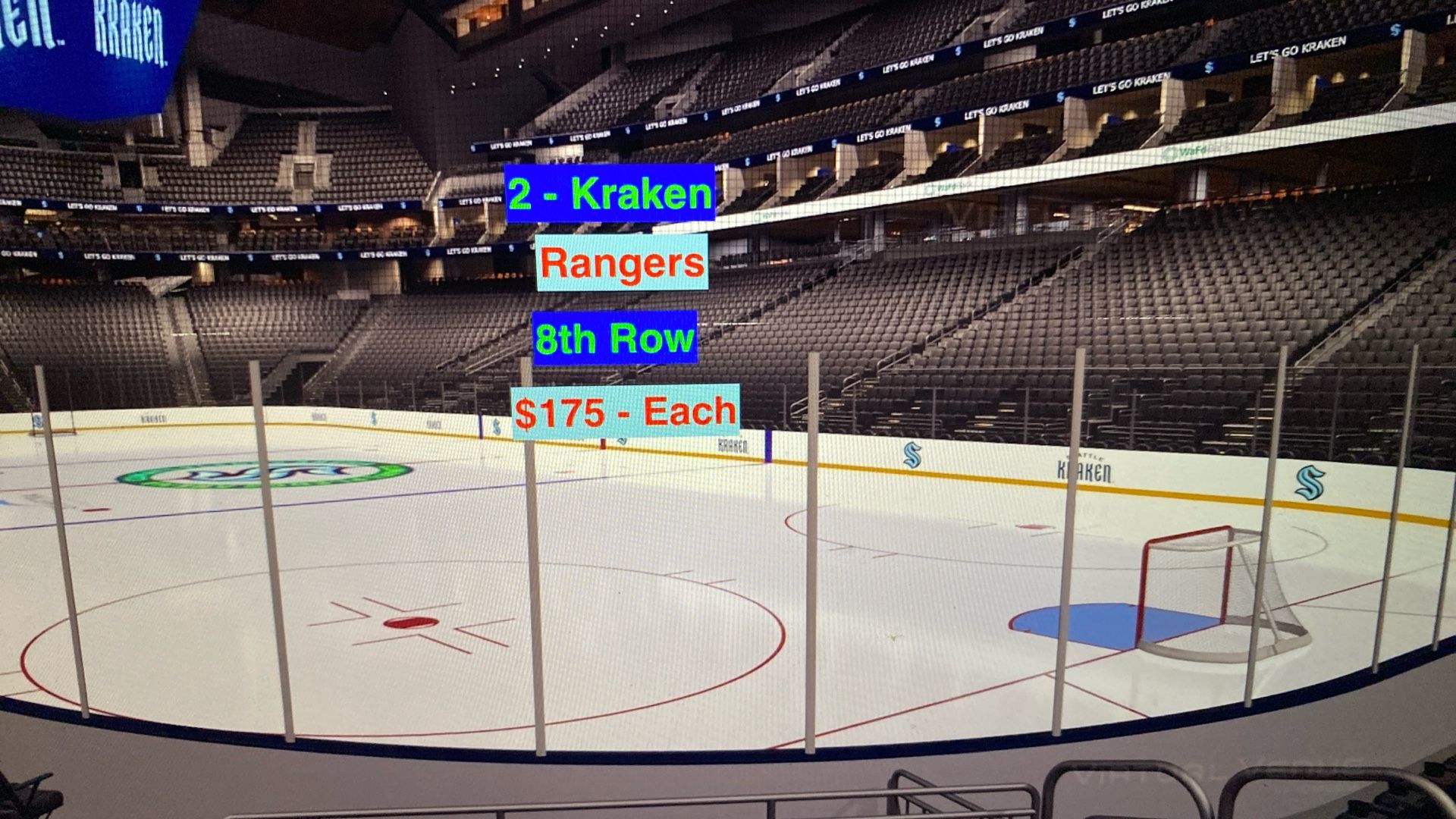 Kraken Rangers Tickets