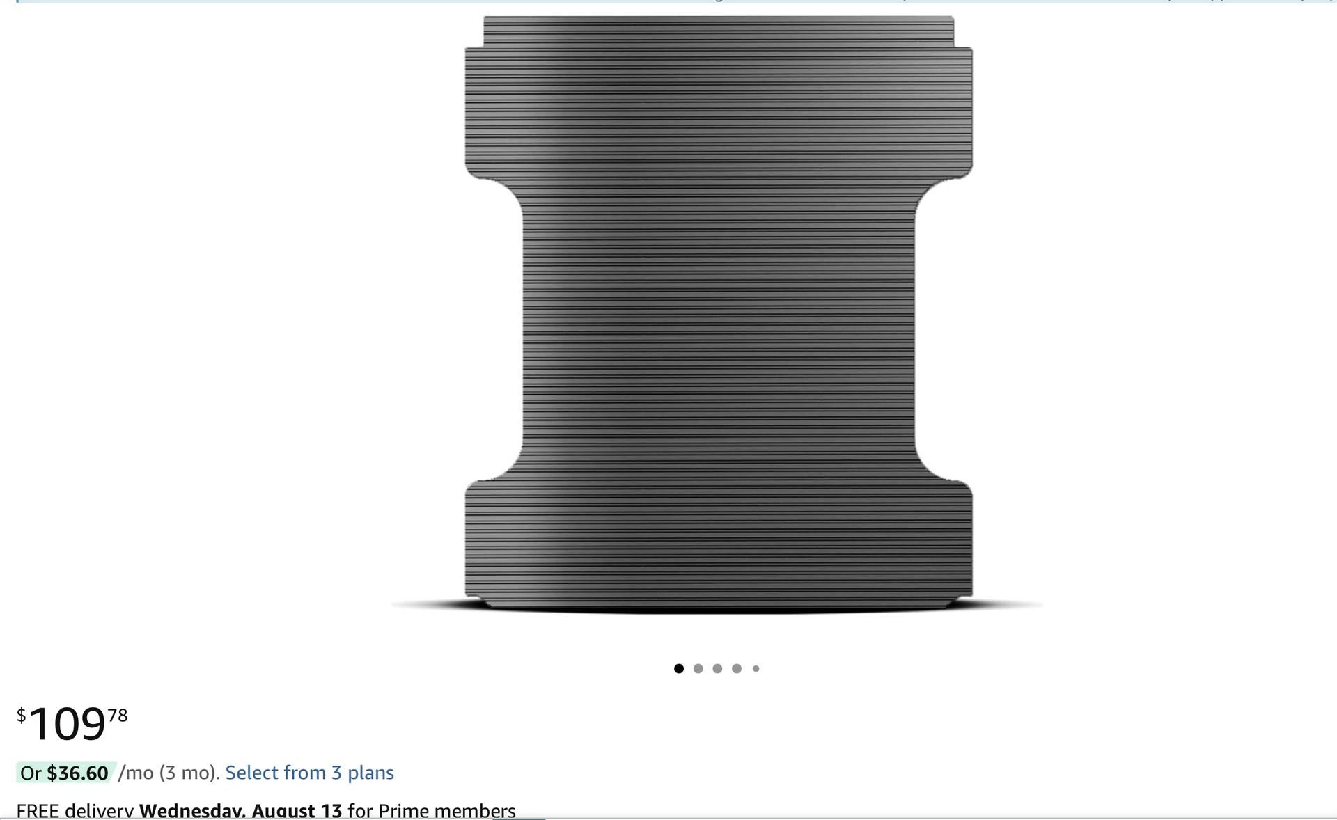 Armordillo USA Horizontal Line Rubber Truck Bed Mat - Black Fits 2002-2018 Dodge Ram 1 3500/2019-2022 1500 Classic 6.4 Feet (76.8") /