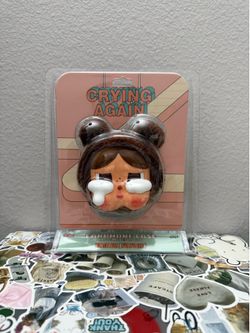 Authentic Pop Mart CRYBABY Crying Again Series-Earphone Case