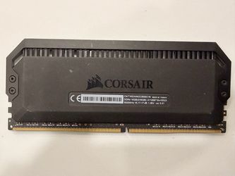Corsair Dominator Platinum RGB 8GB DDR4 Desktop RAM — 3000MHz
