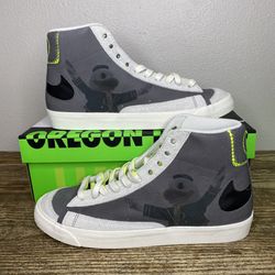 NEW Mens Nike blazer mid ‘77 university of Oregon Football PE Size Mens 10