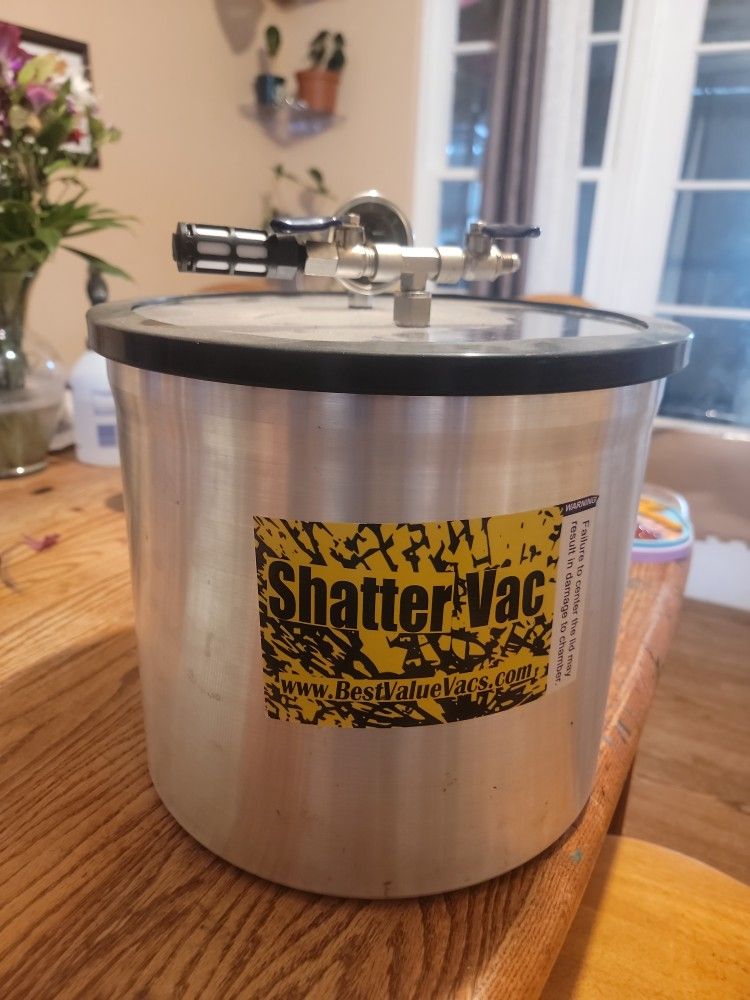 5 Gallon Aluminum Shatter Vac Chamber
