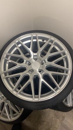 Rims and tire