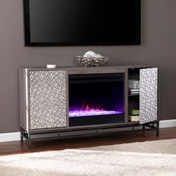 Ashley Media Center with Color Changing Fireplace