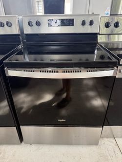 Whirlpool Electric Range Stainless Steel