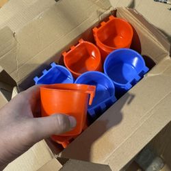 100 Feeding Cups For Birds/roosters