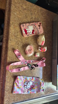 iPhone 15 plus case & acesories hello Kitty