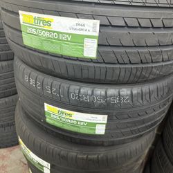BRAND NEW TIRES 285/50r20 TBB FOR SALE SET OF 4 TIRES $495 WITH INSTALLATION AND BALANCING 