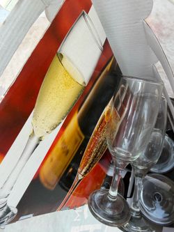 Champagne flutes
