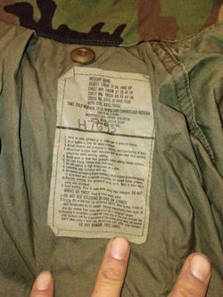 US Military Cold Weather Field Coat Medium Long