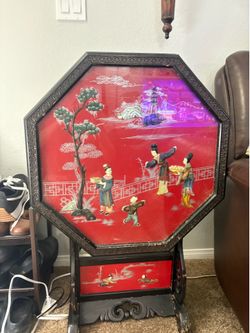 Oriental foldable table