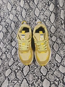 Puma RsX Jr. Pokemon Pikachu Youth Sz 5.5Y