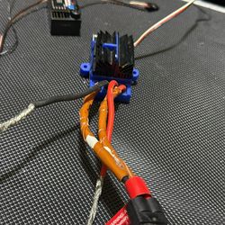 Traxxas esc ,receiver,servo and motor all work