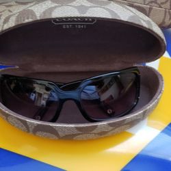 Women's Sunglasses COACH With Case. $50. Pickup In Oakdale