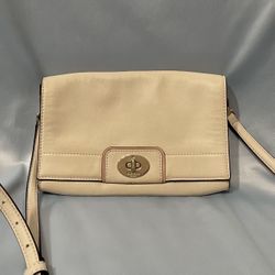 Kate Spade White Crossbody Designer Purse Bag