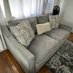 Grey Loveseat Couch – Willow