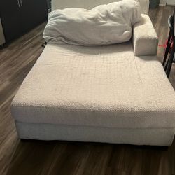 Long Couch 1 Piece With Pillow 