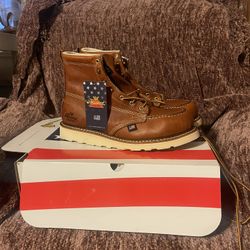 Thorogood Work Boots Size 10 Brown