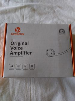 Original voice amplifier