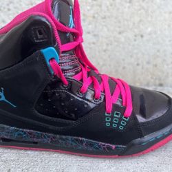 Jordan Pink High Top Women Shoe
