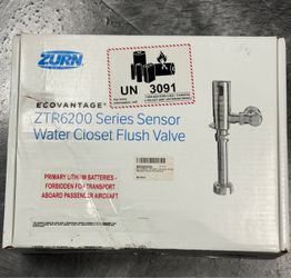 ZURN ZTR6200EV Exposed Top Spud Automatic Flush Valve New