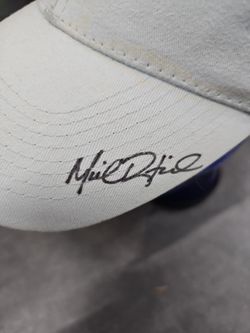 Michael Restovich autograph PITTSBURGH PIRATES BASEBALL HAT