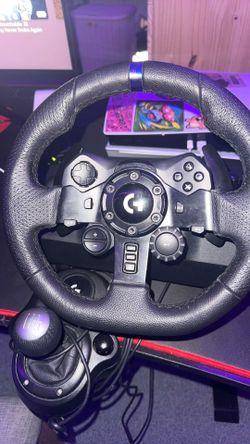 Logitech G923 Gaming Wheel for Playstation bundle with Driving Force Shifter