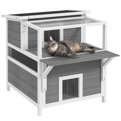 Wooden Cat House
