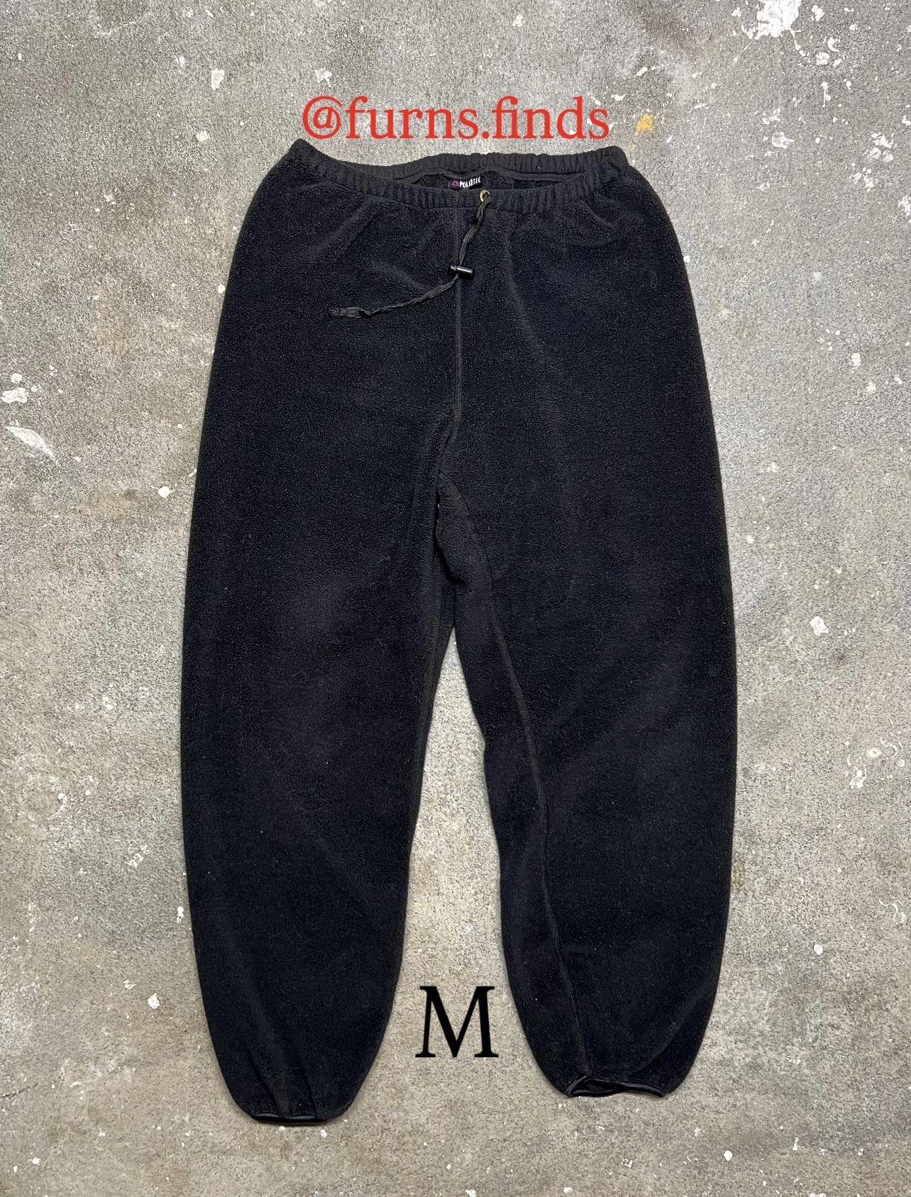 1990 Rei Polar Tec PolarTec Fleece Joggers