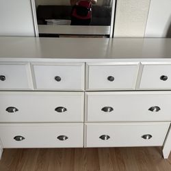White dresser