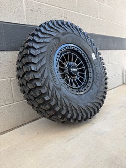 On sale. New: Metal Fx 15x7 Beadlock wheels with 37x10-15 OBOR Rocscraper tires for  SXS  UTV 4 5 6 lug (We Finance)