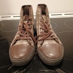 USED SIZE 10 MEN'S GUCCI HIGHTPOS