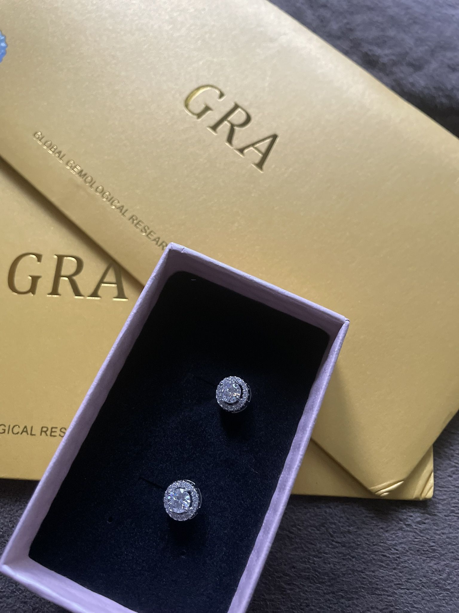 Moissanite Ear Rings 